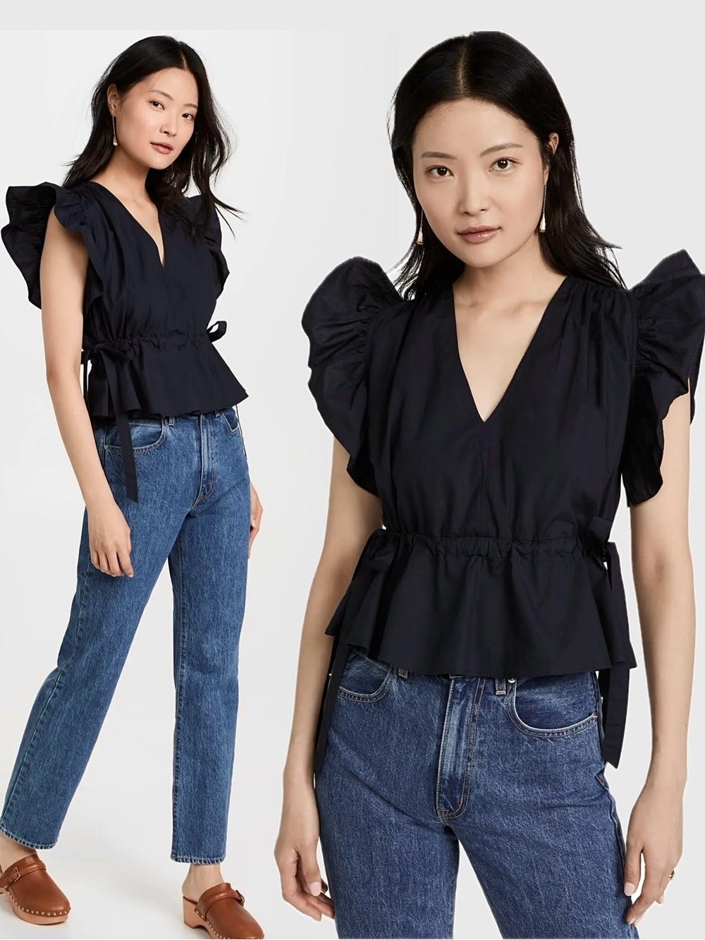 Ulla Johnson Iyla Ruffle Cotton Top